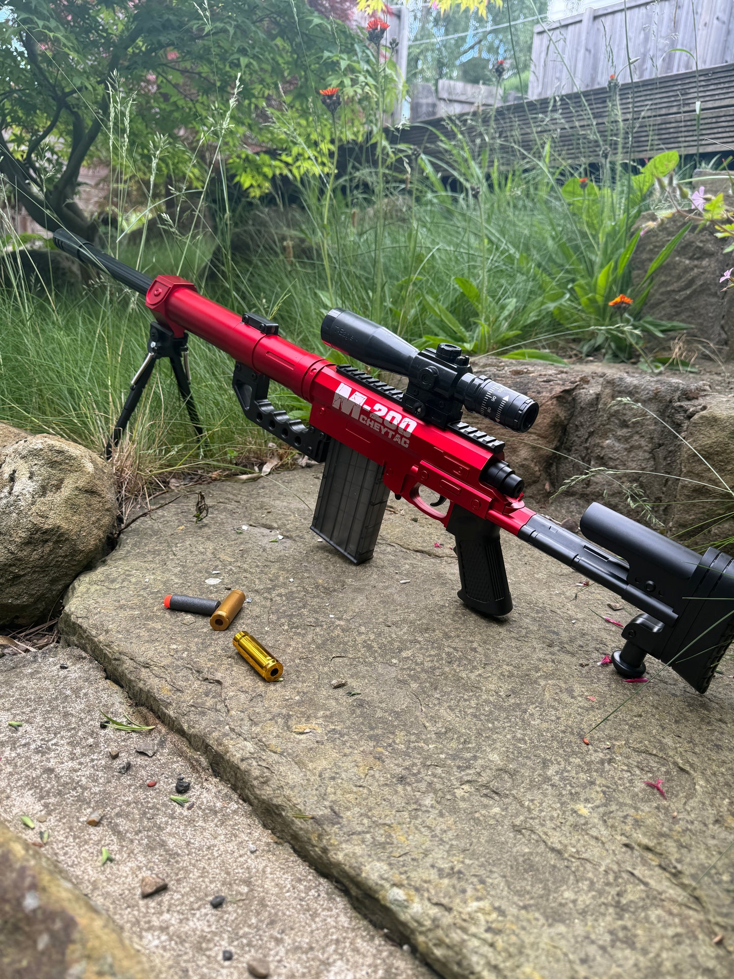 M200 Sniper Rifle Shell Ejecting Dart Blaster & Toy Gun