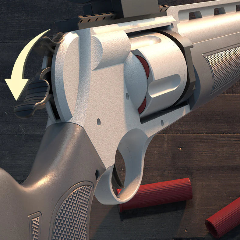 Revolver Shotgun Hybrid Soft Dart Gun Rifle