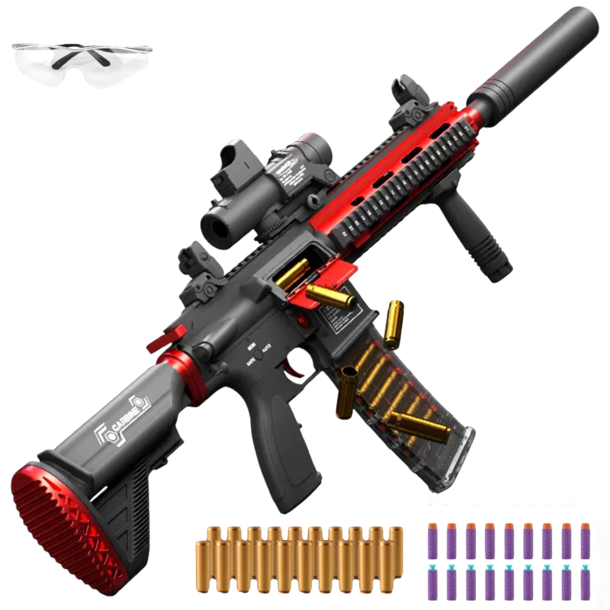 Toy Shell Ejection Rifles Gun M416 Assault Rifle Shell Ejecting Foam Blaster Toy Gun | Cosplay Prop ...