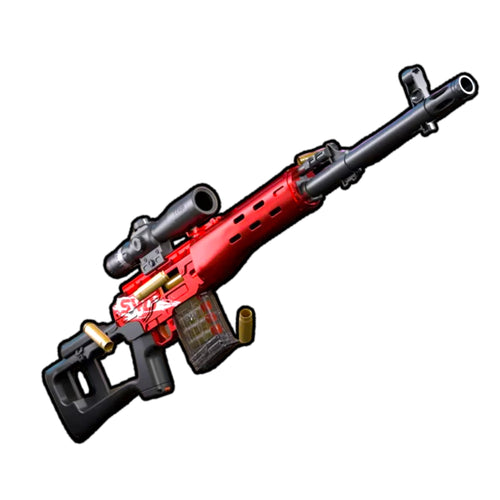 SVD Sniper Shell Ejecting Soft Dart Gun