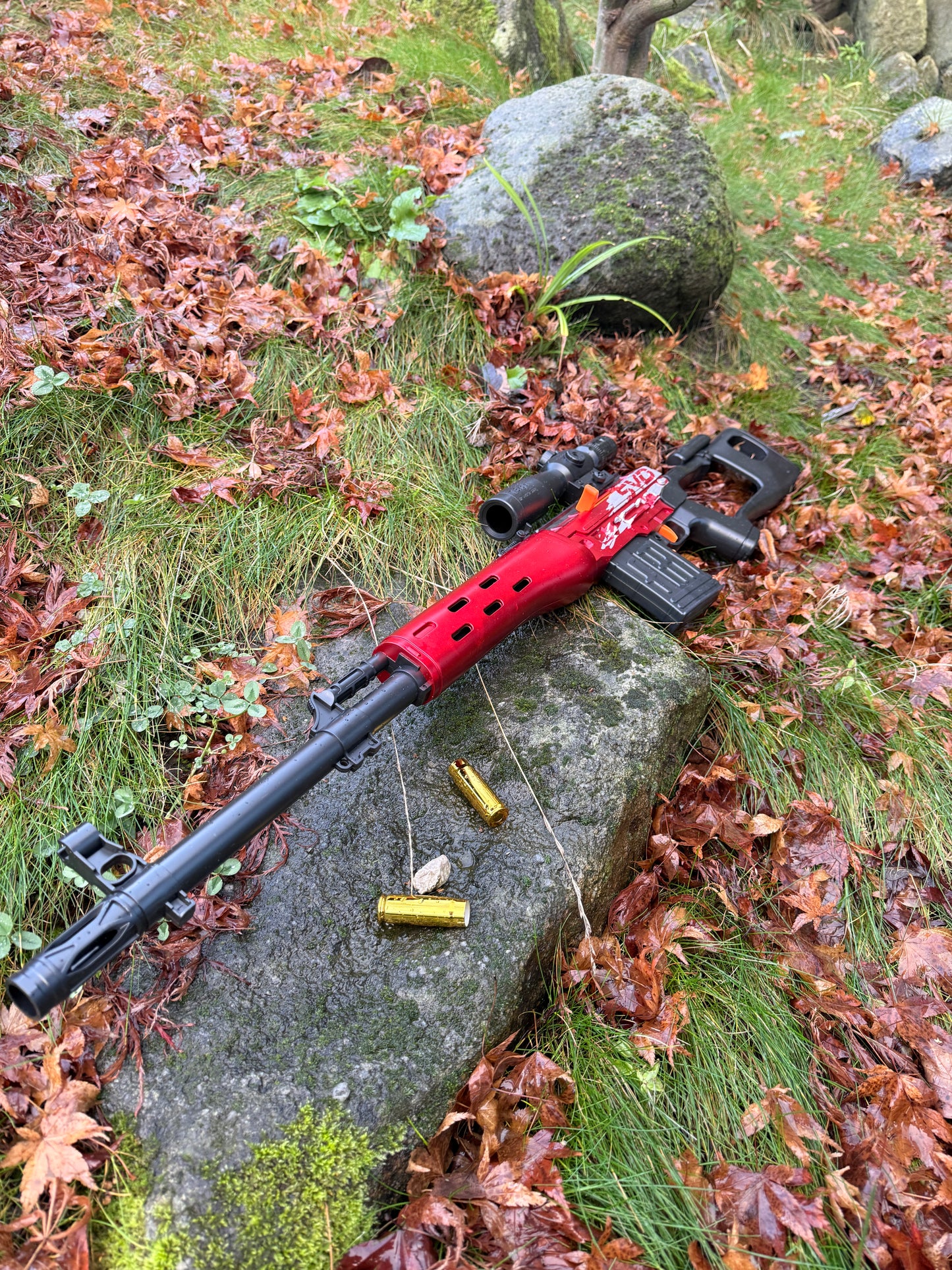 SVD Sniper Shell Ejecting Soft Dart Gun