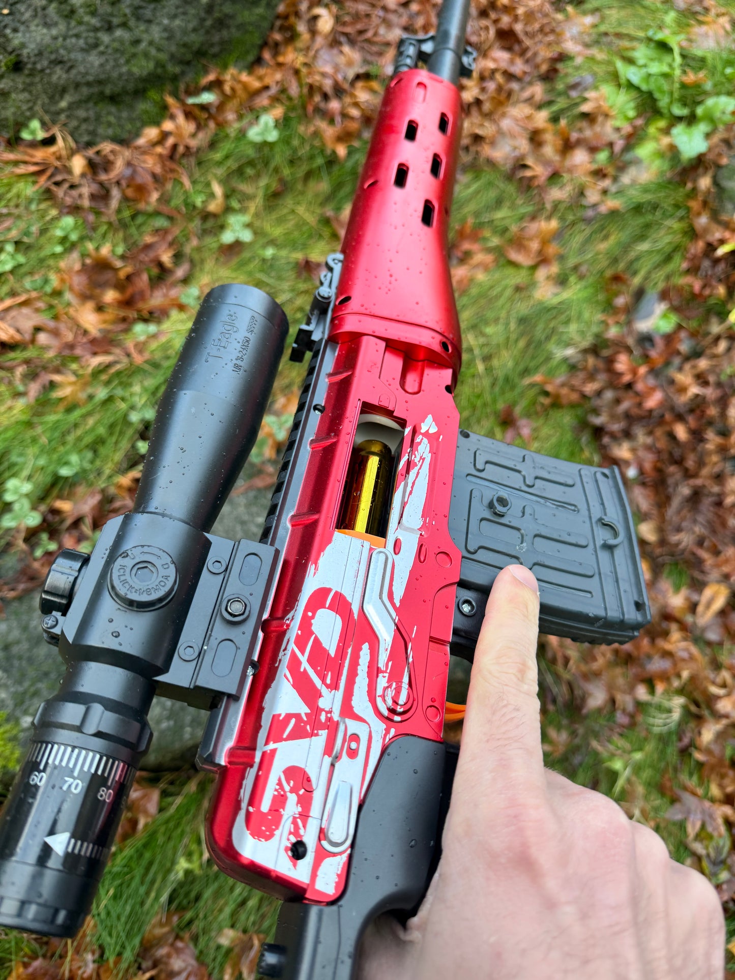 SVD Sniper Shell Ejecting Soft Dart Gun