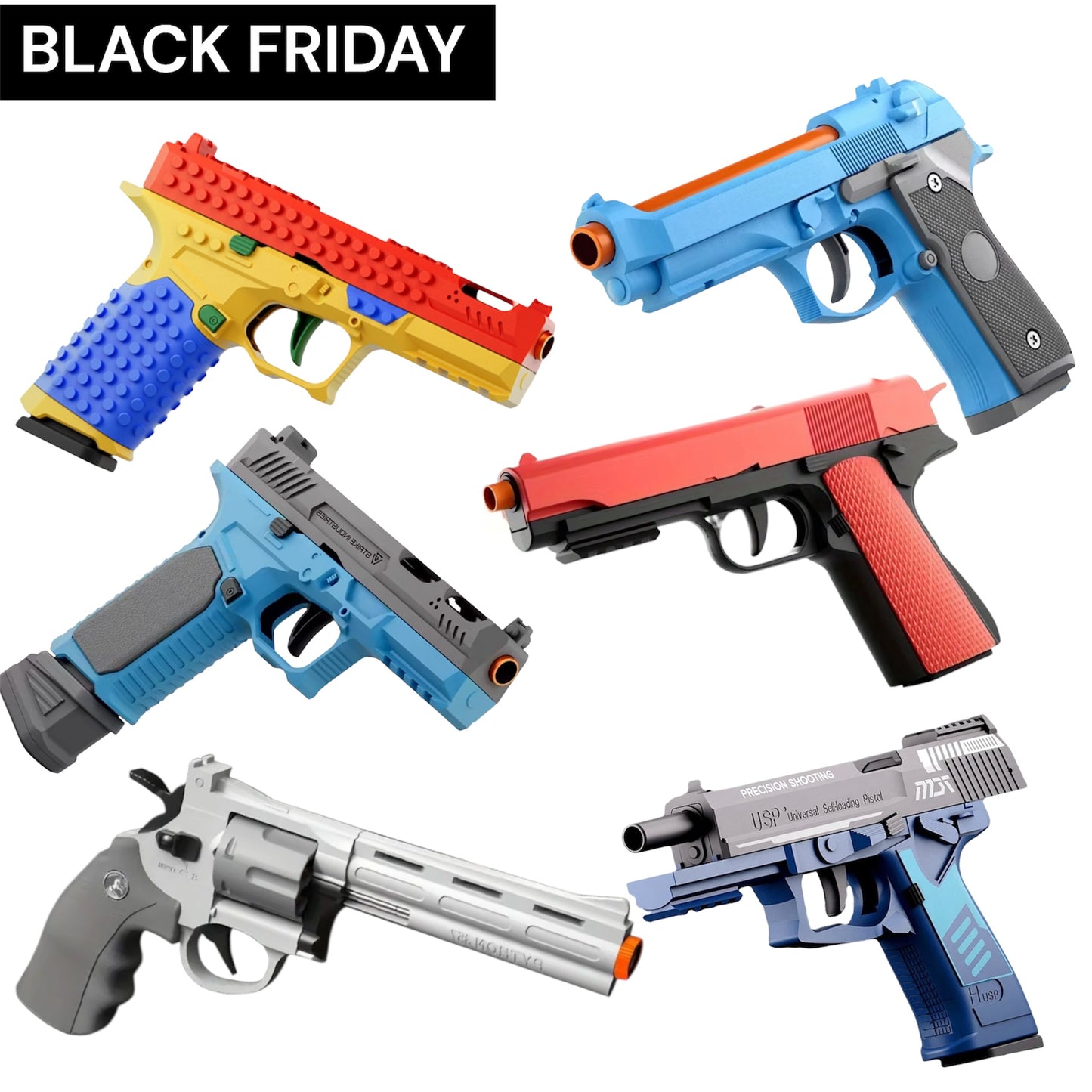Black Friday SIX Pistol Bundle