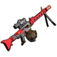 MG3 Machine Gun Shell Ejection Soft Dart Gun