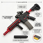 M416 Assault Rifle Shell Ejecting Foam Blaster Toy Gun | Cosplay Prop