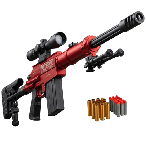 M200 Sniper Rifle Shell Ejecting Dart Blaster & Toy Gun