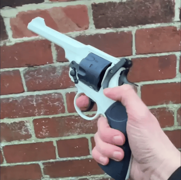 Webley Revolver Pistol - Soft Dart Cosplay/Prop Toy Gun