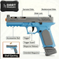 Raven Tactical Pistol Shell Ejecting Blowback Toy Gun & Cosplay Prop