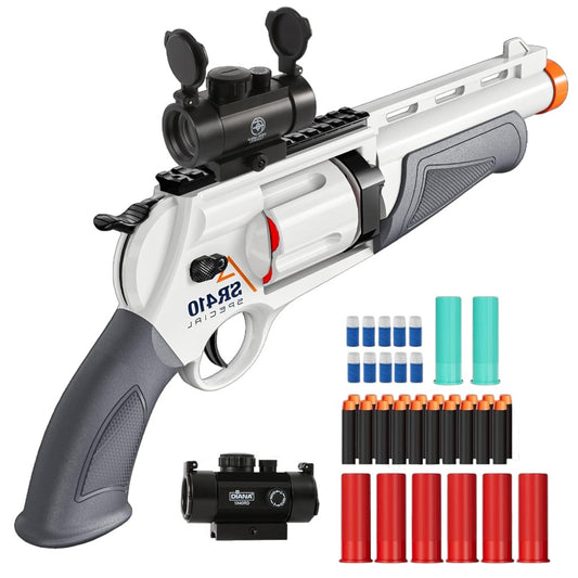 The Ghoul’s Revolver Shotgun Pistol Dart Blaster | Cosplay Gun