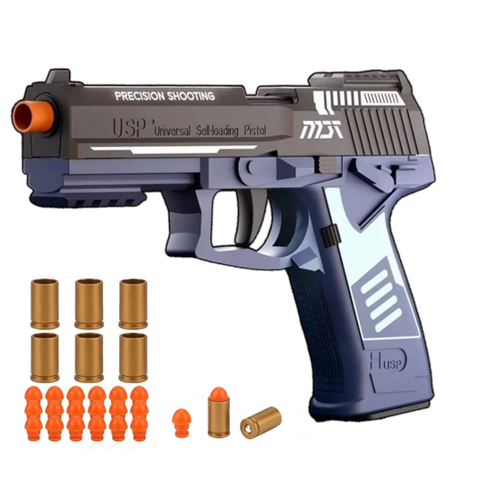 USP45 Shell Ejecting Blowback Dart Blaster Pistol