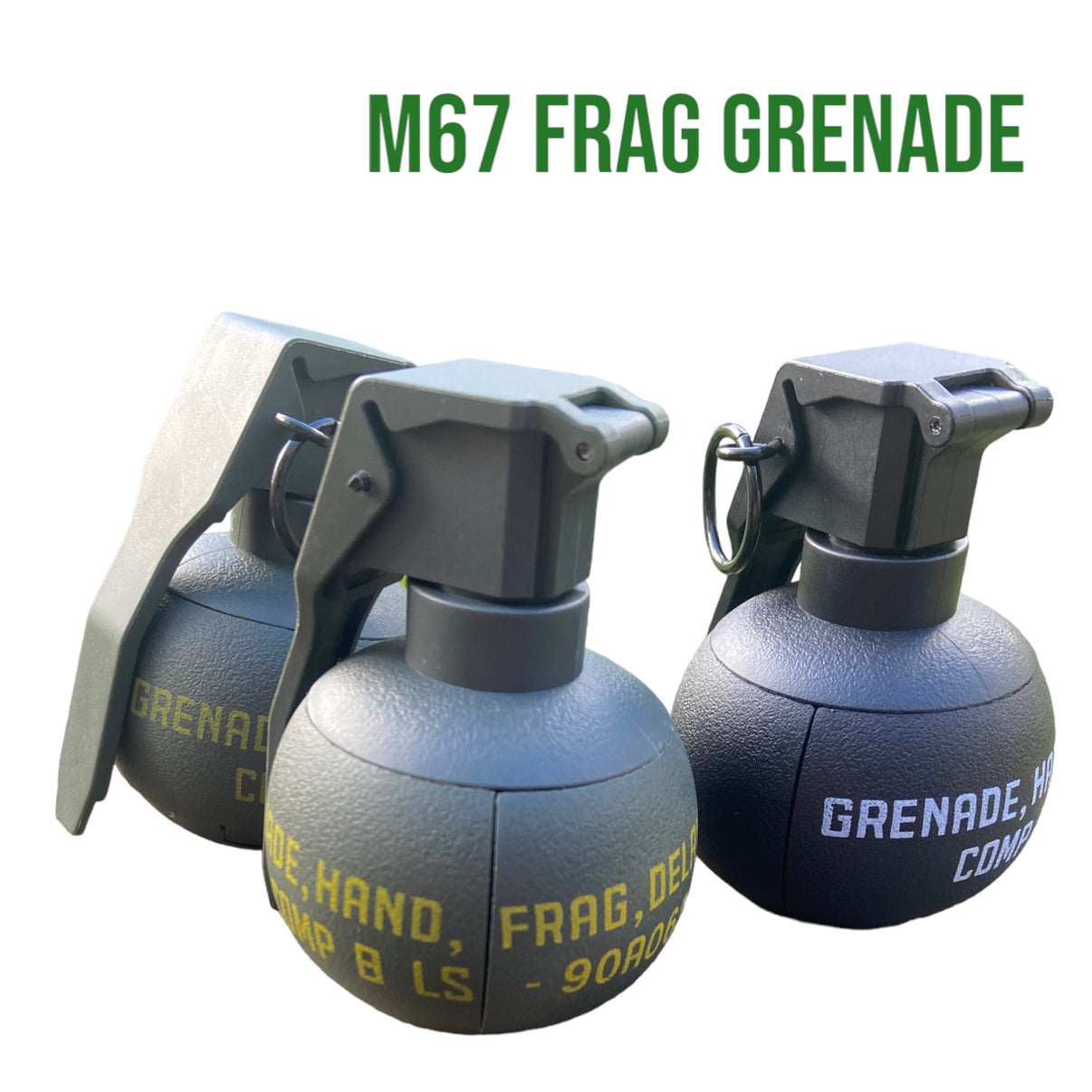 Gel Blaster Grenade Airsoft M67 Frag Replica Dart Armoury