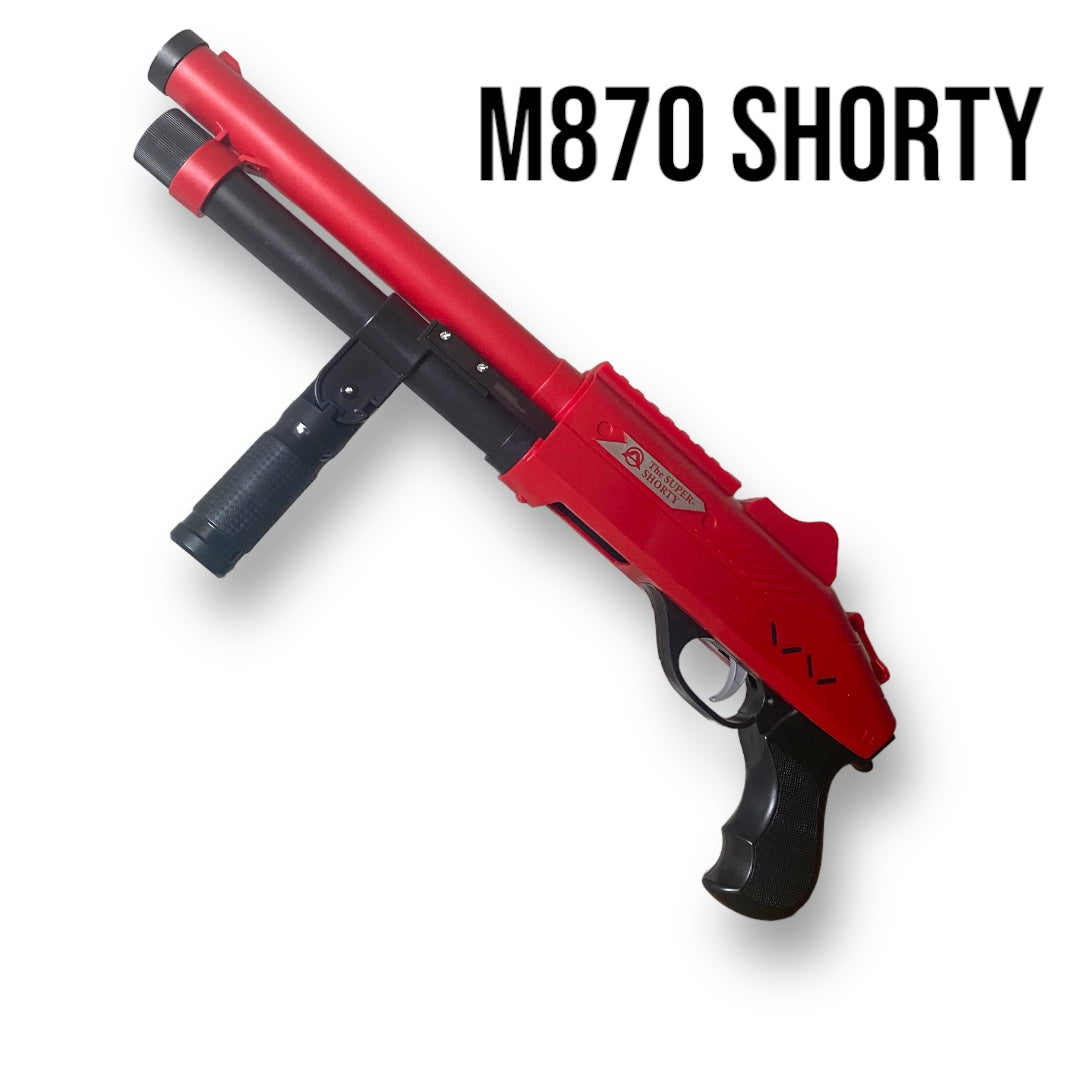 M870 Shorty Pump Action Shell Ejecting Dart Blaster - Cosplay / Prop Toy Gun