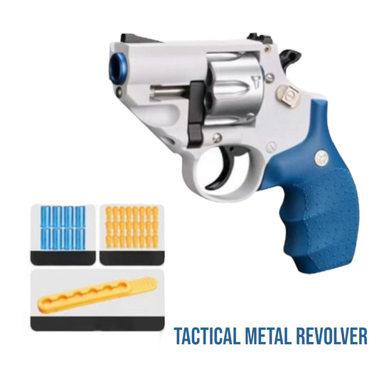 Metal Double Action Revolver Gun