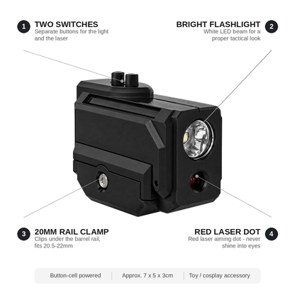 Tactical Pistol Light & Laser