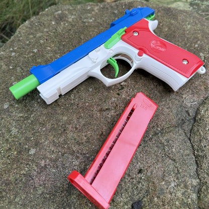 M9 Patriot Edition toy pistol with magazine
