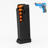 Spare magazine loaded with toy shells and darts for the M9A3 toy pistol