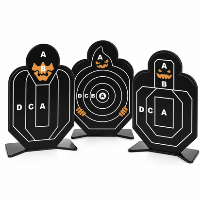 Mini Metal Practice Targets (3 Pack) | Steel Targets for Dart Blasters