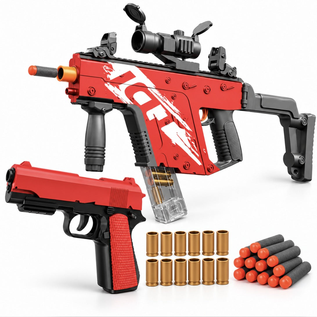 Starter Bundle — 1911 pistol, Vector SMG, pistol accessories (12 shells + 100 darts)