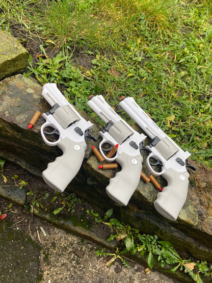 Revolver Semiauto Pistol Soft Dart Blaster Cosplay / Prop Toy Gun