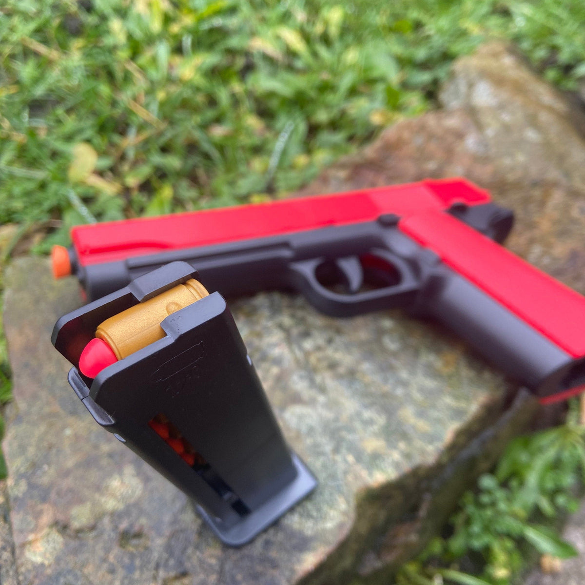 1911 Semiauto Shell Ejecting Dart Blaster Blowback Cosplay Prop Toy Gu ...