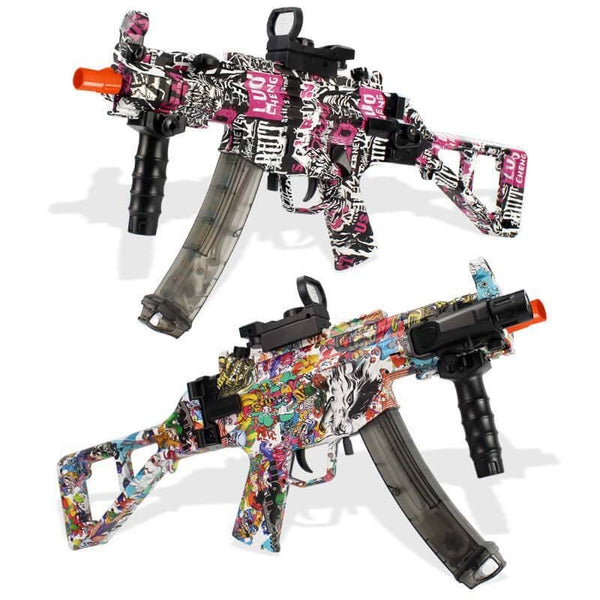 MP5 Gel Blaster Electric Automatic Toy Gun USB Charge Gel Ball Pistol ...